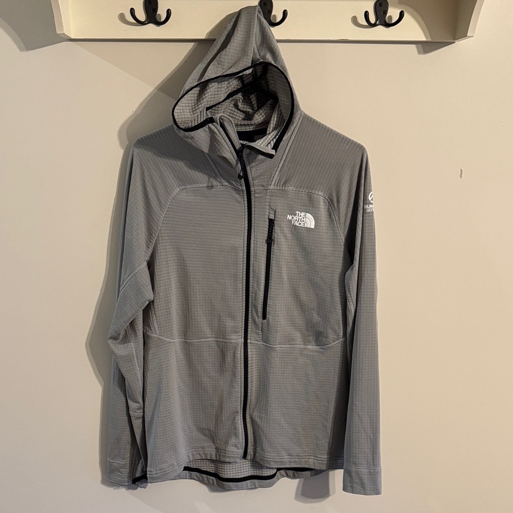 The North Face Woman’s Gray Hooded Summit Series Jacket